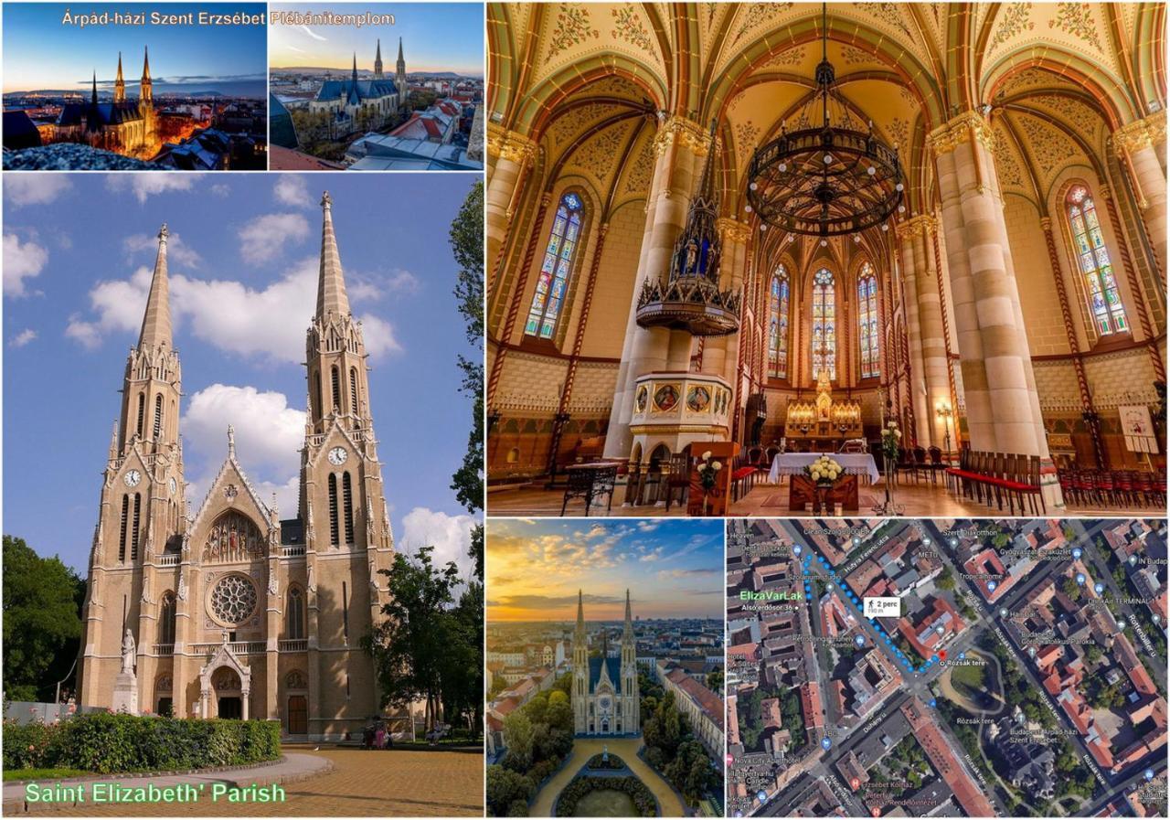 Elizavarlak Lejlighed Budapest Eksteriør billede